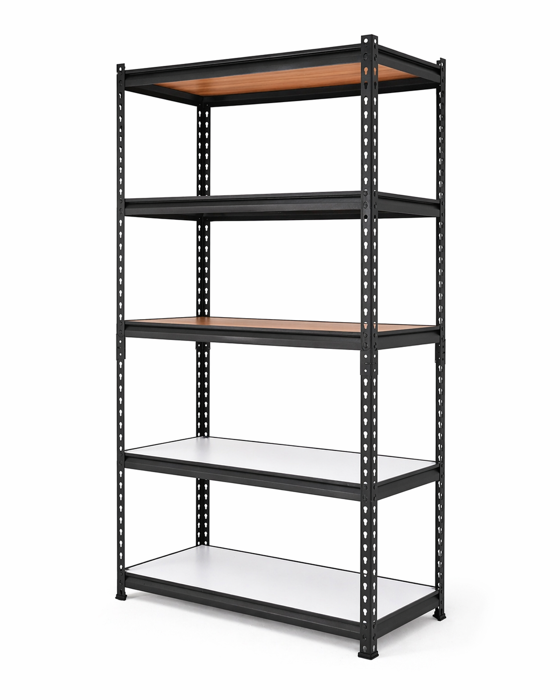 Durable Boltless Organizer Rack for Shop and Warehouse 5 Tier