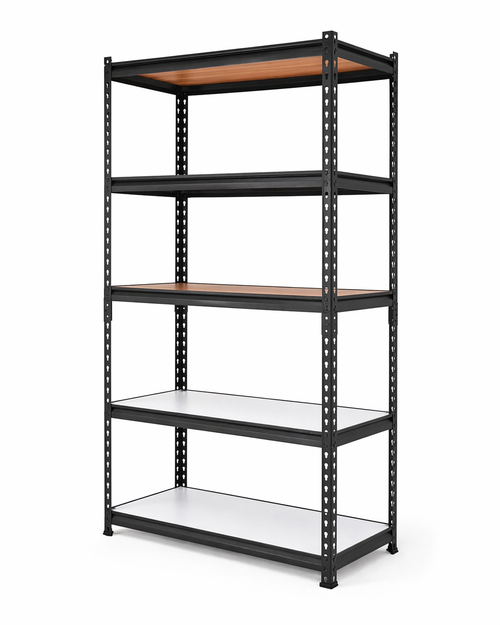 Durable Boltless Organizer Rack for Shop and Warehouse 5 Tier