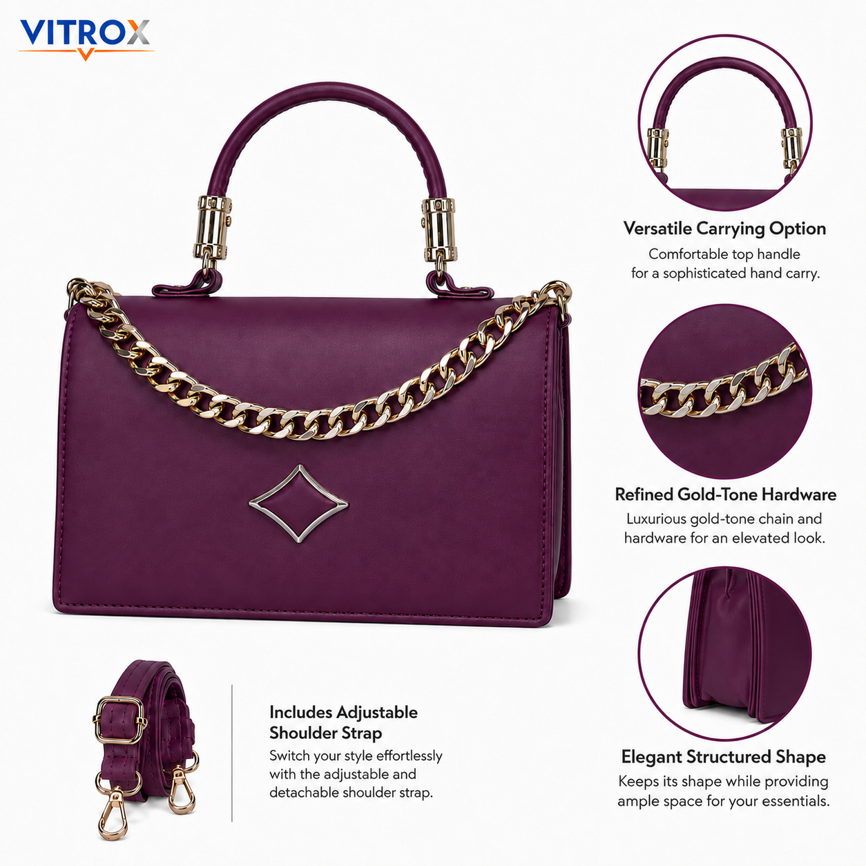 Women’s Structured Handbag