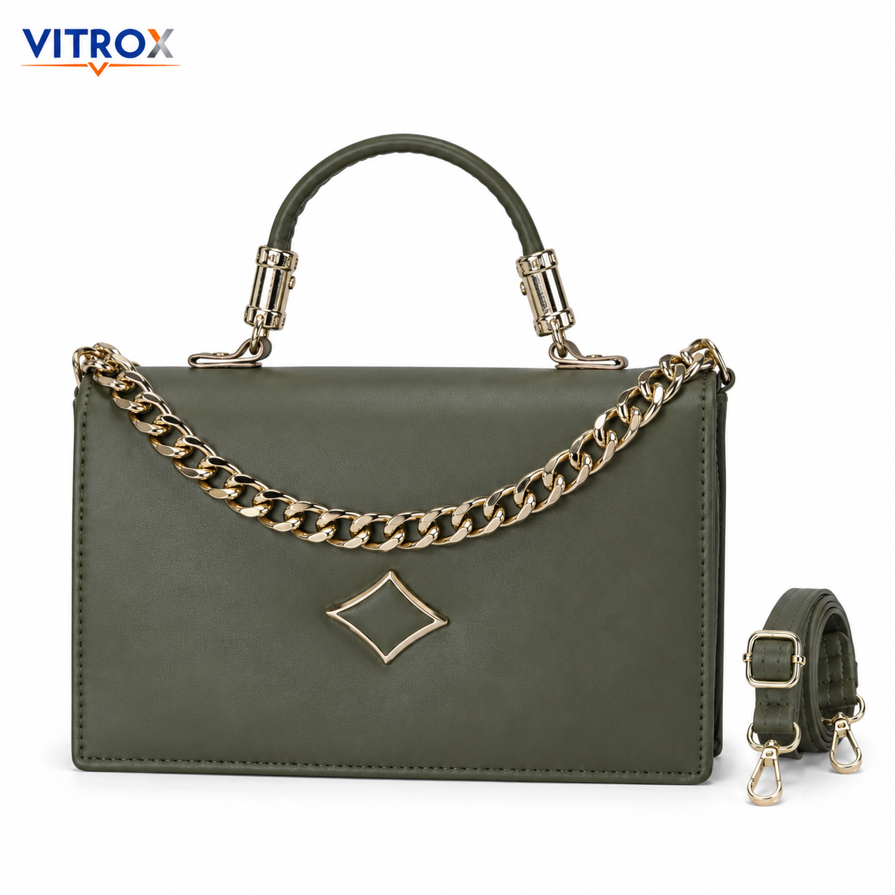 Women’s Structured Top Handle Handbag