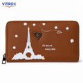 Women’s Zip-Around Wallet Clutch