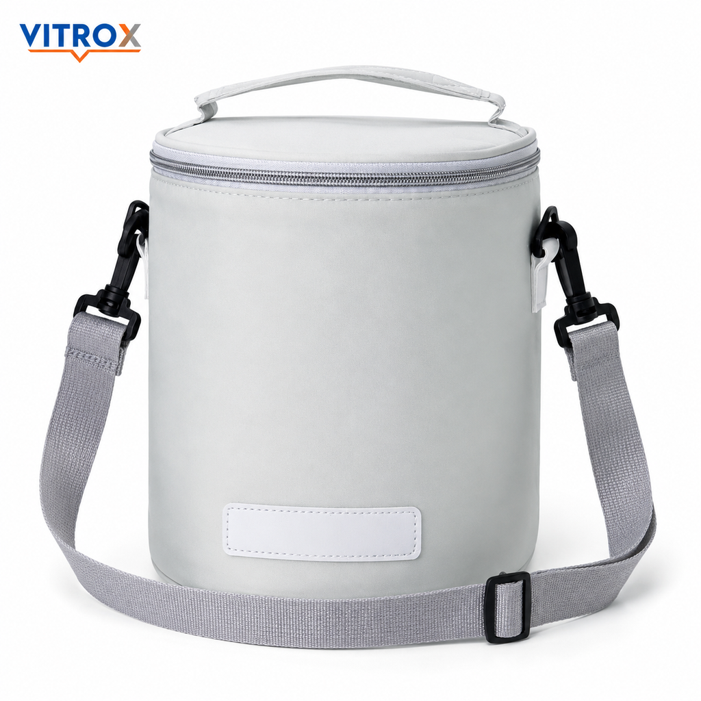 Cylindrical Insulated Thermal Lunch & Tiffin Bag