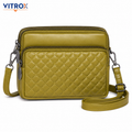 Women’s Quilted Multi-Compartment Crossbody Bag