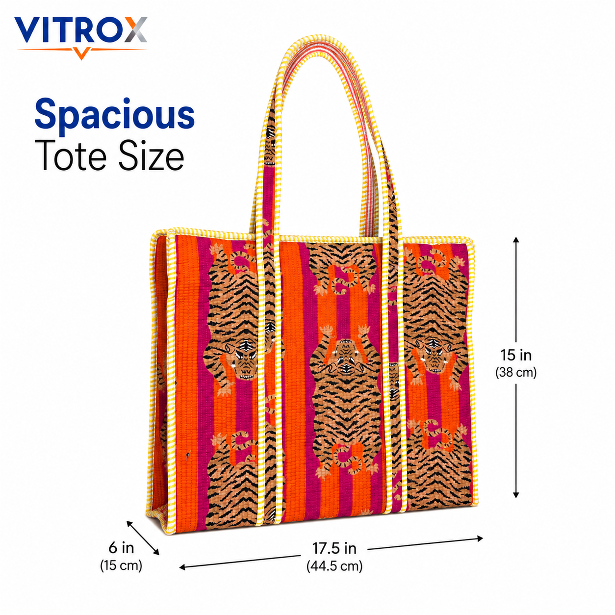Women’s Quilted Tote Bag