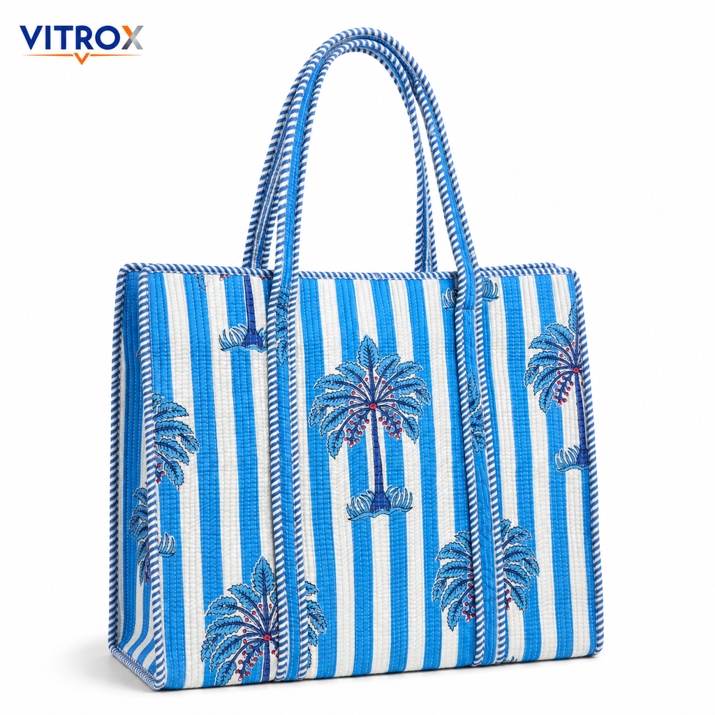 Women’s Quilted Tote Bag