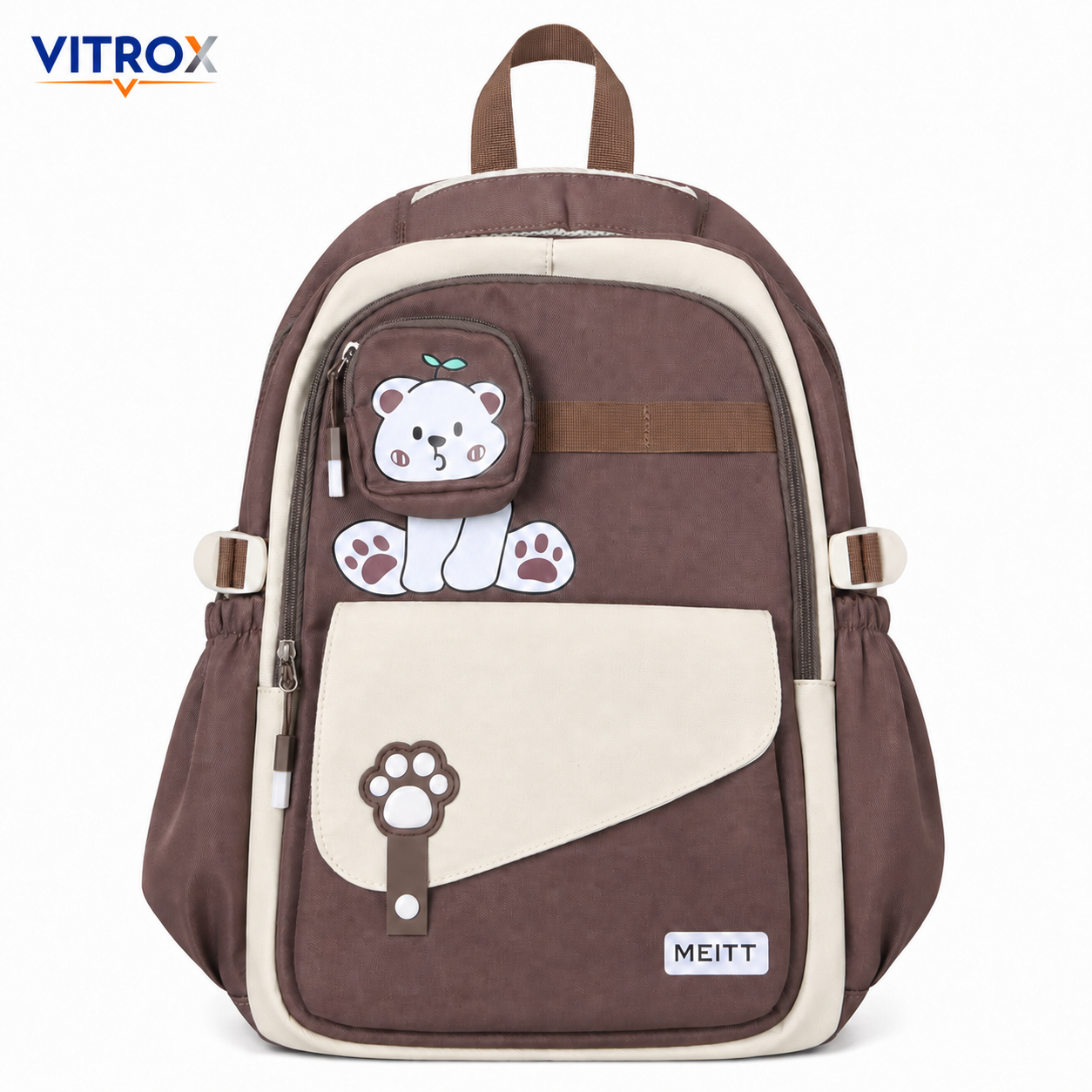 Multi-Compartment Korean style Backpack