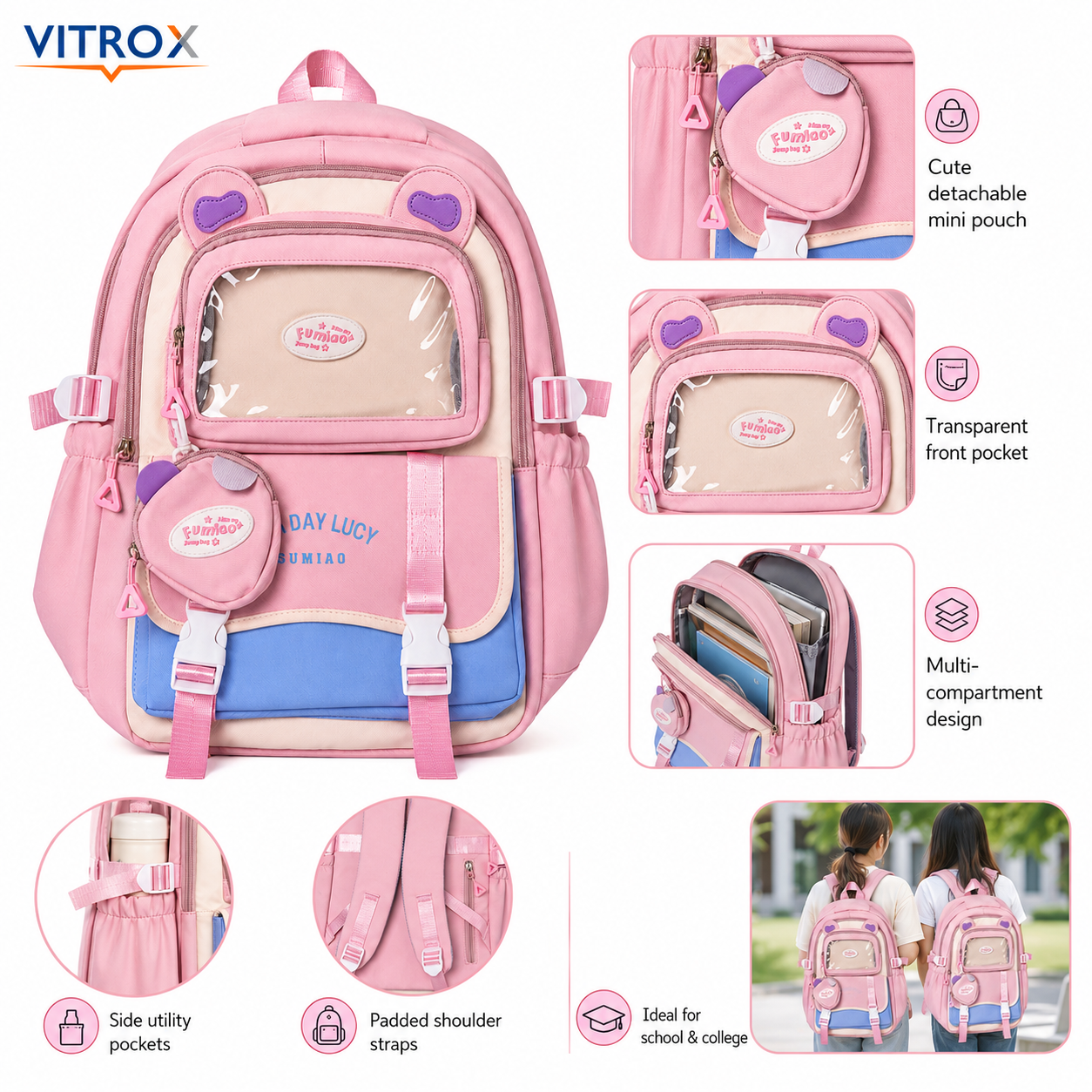 Korean-Style Backpack