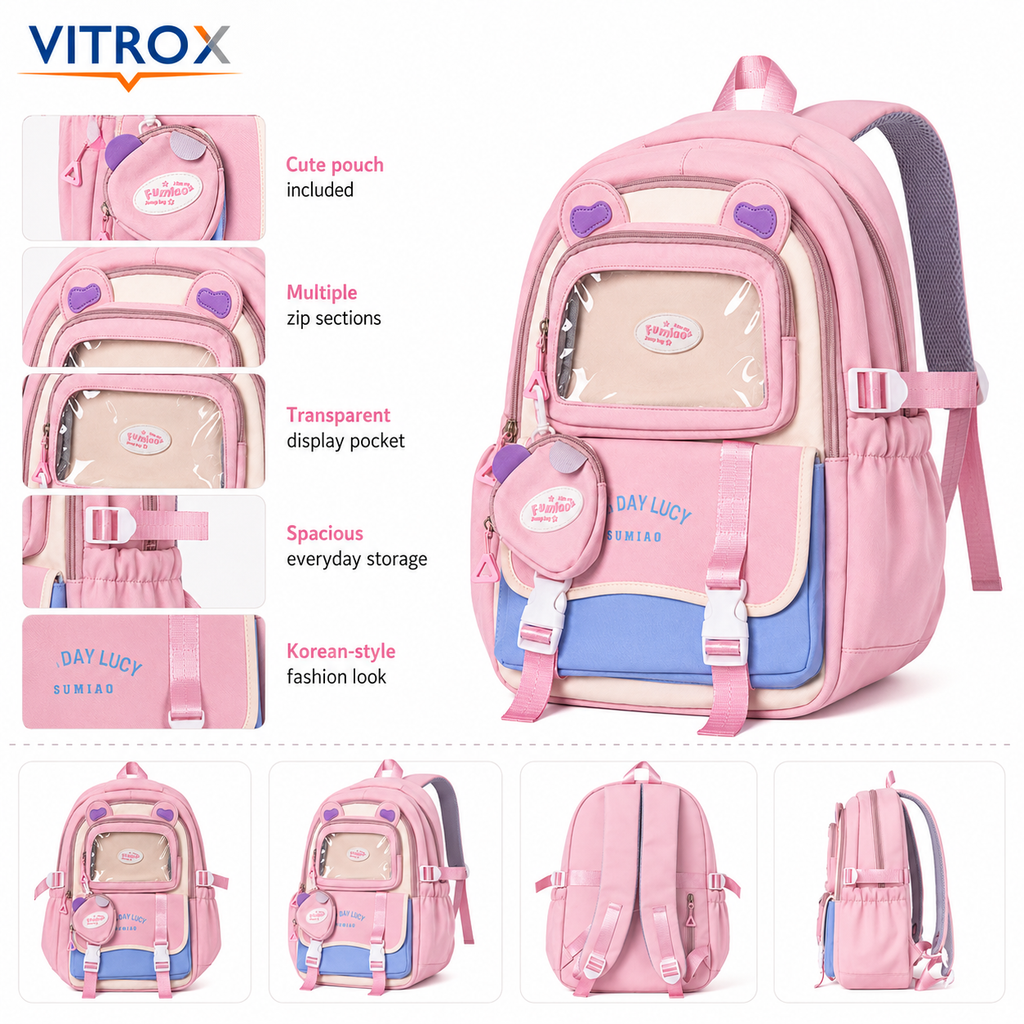 Korean-Style Backpack