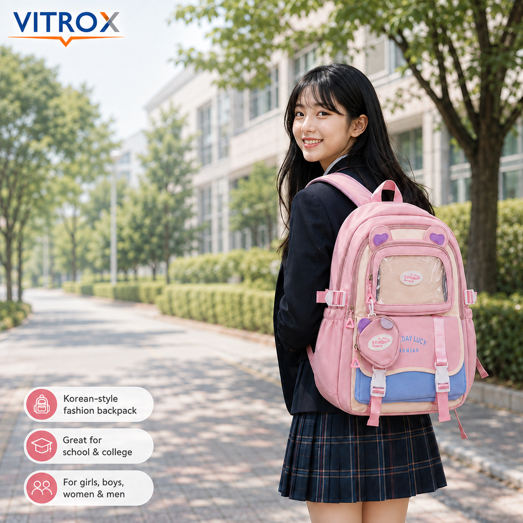 Korean-Style Backpack