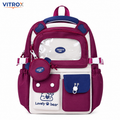 Korean-Style Multi-Pocket Backpack