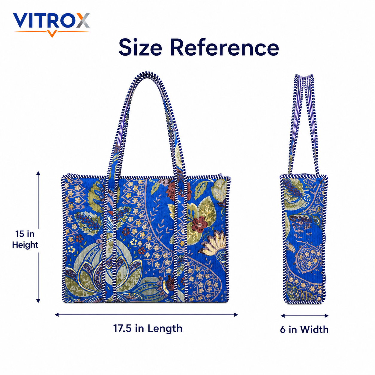 Women’s Quilted Tote Bag