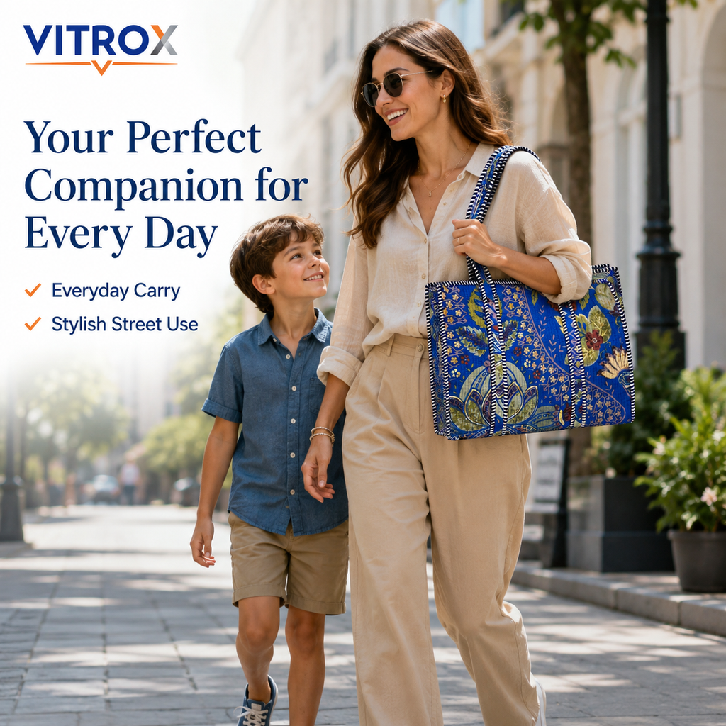 Women’s Quilted Tote Bag