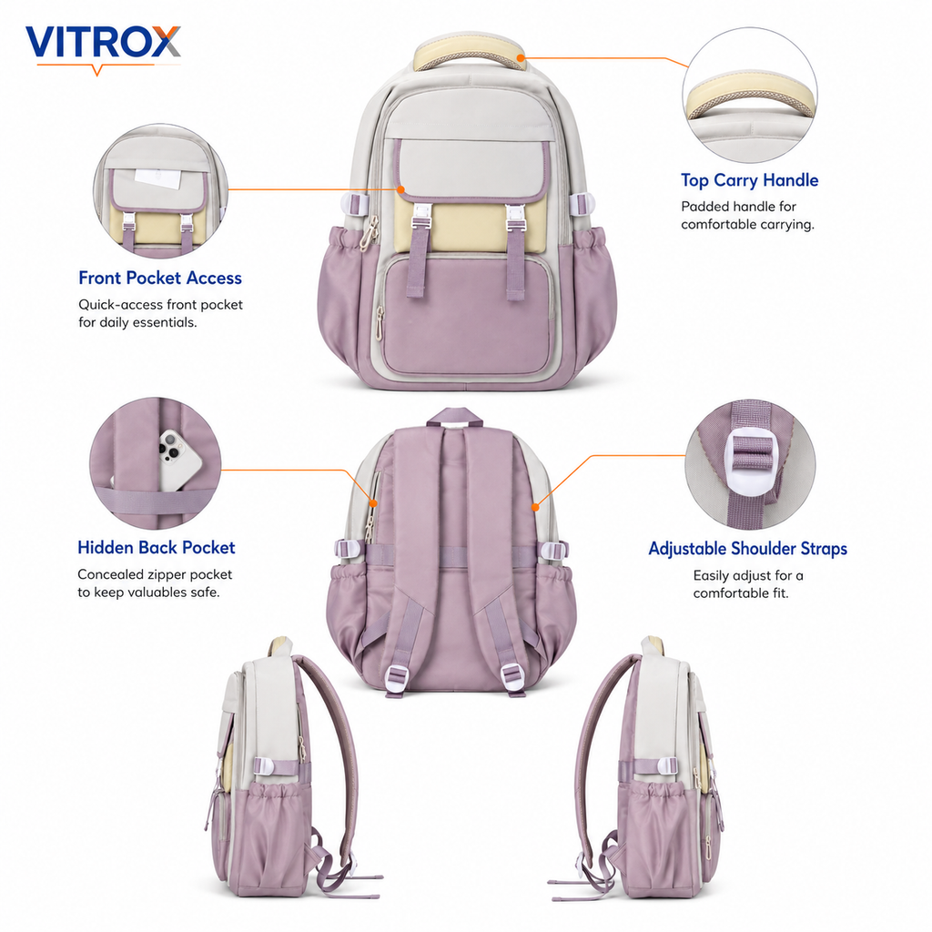 Women’s Multi-Compartment Backpack