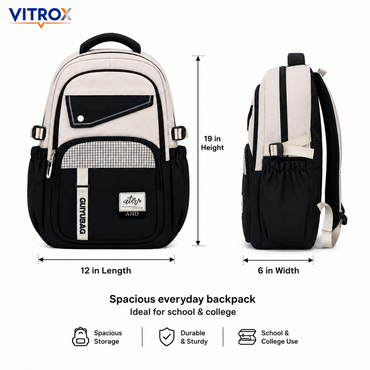 Multi-Pocket School & College Backpack