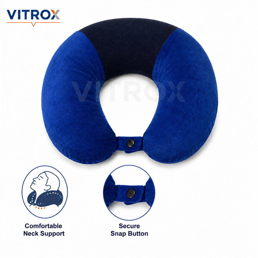 U-Shaped Memory Foam Travel Neck Pillow