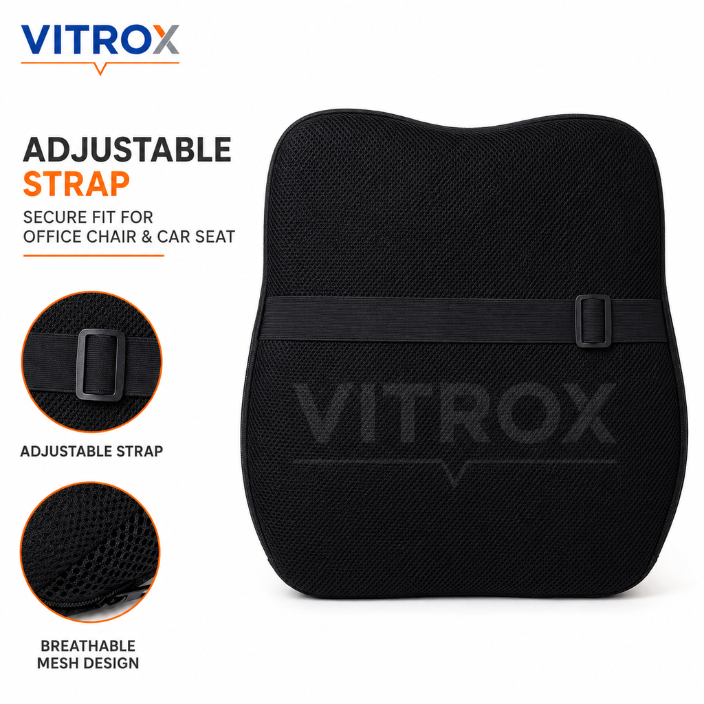 Ergonomic car / chair Support Cushion