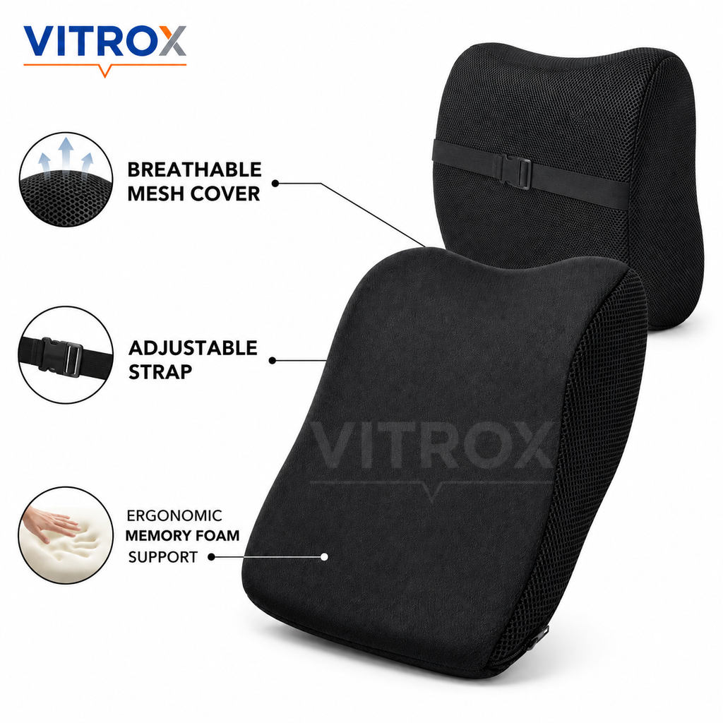 Ergonomic car / chair Support Cushion