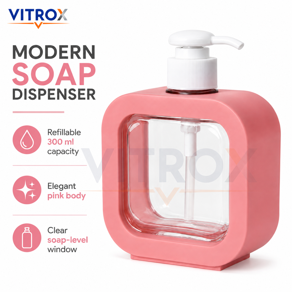 Modern Refillable Liquid Soap Dispenser