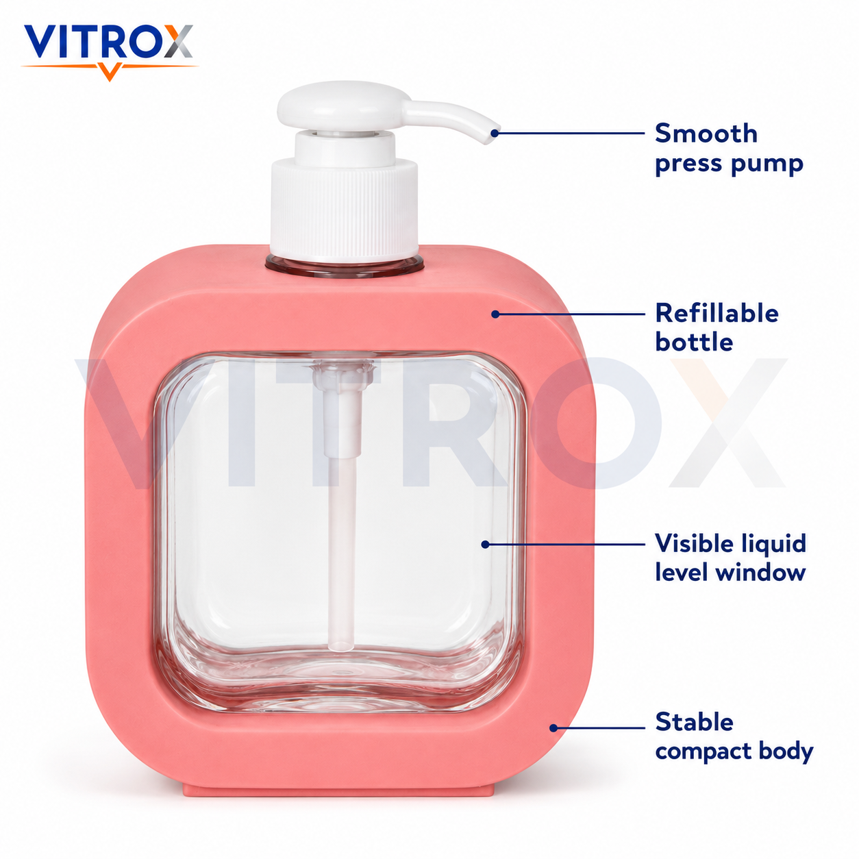 Modern Refillable Liquid Soap Dispenser