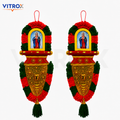 Vitrox Double-side Handmade Mother Mary Devotional Wall Hanging