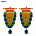Handmade Traditional Nettipattam Hanging Décor – Double Side Design
