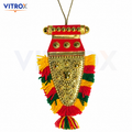 Vitrox Handmade Traditional Nettipattam Hanging Décor – Single Side Design