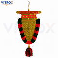 Vitrox Handmade Traditional Nettipattam Wall Hanging Décor – Single Side Design