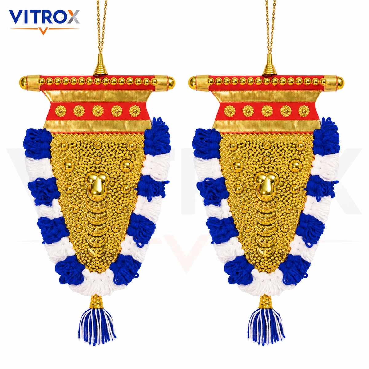 Handmade Double Side Nettipattam Hanging Décor