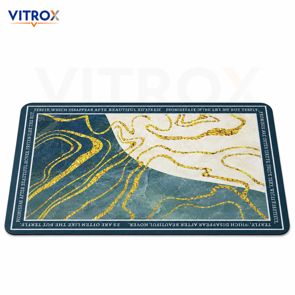 Printed Floor Mat with Anti-Slip Backing
