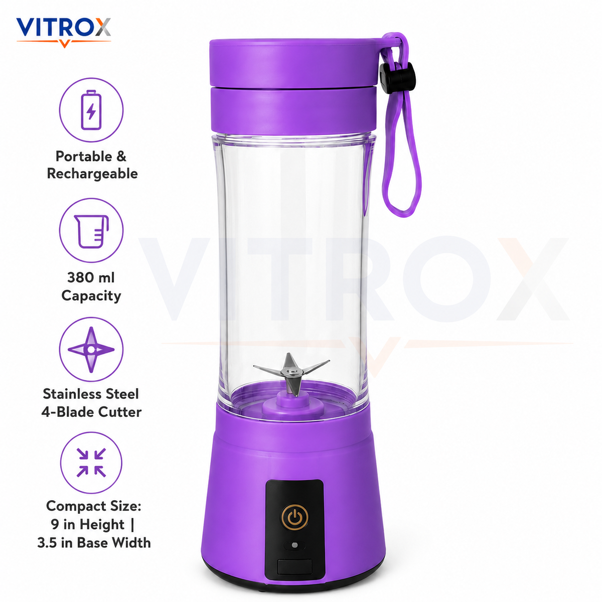 Portable Rechargeable Juice Blender