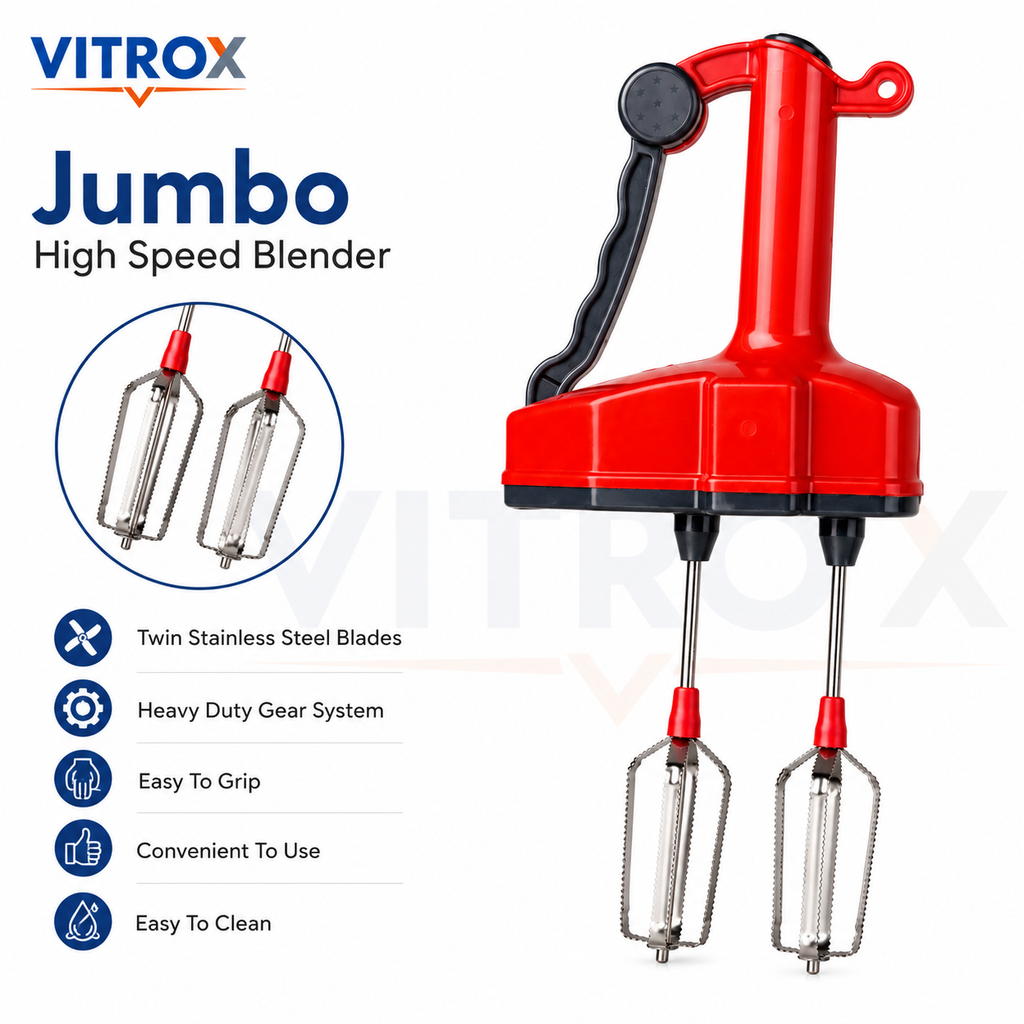 Jumbo Manual High Speed Blender