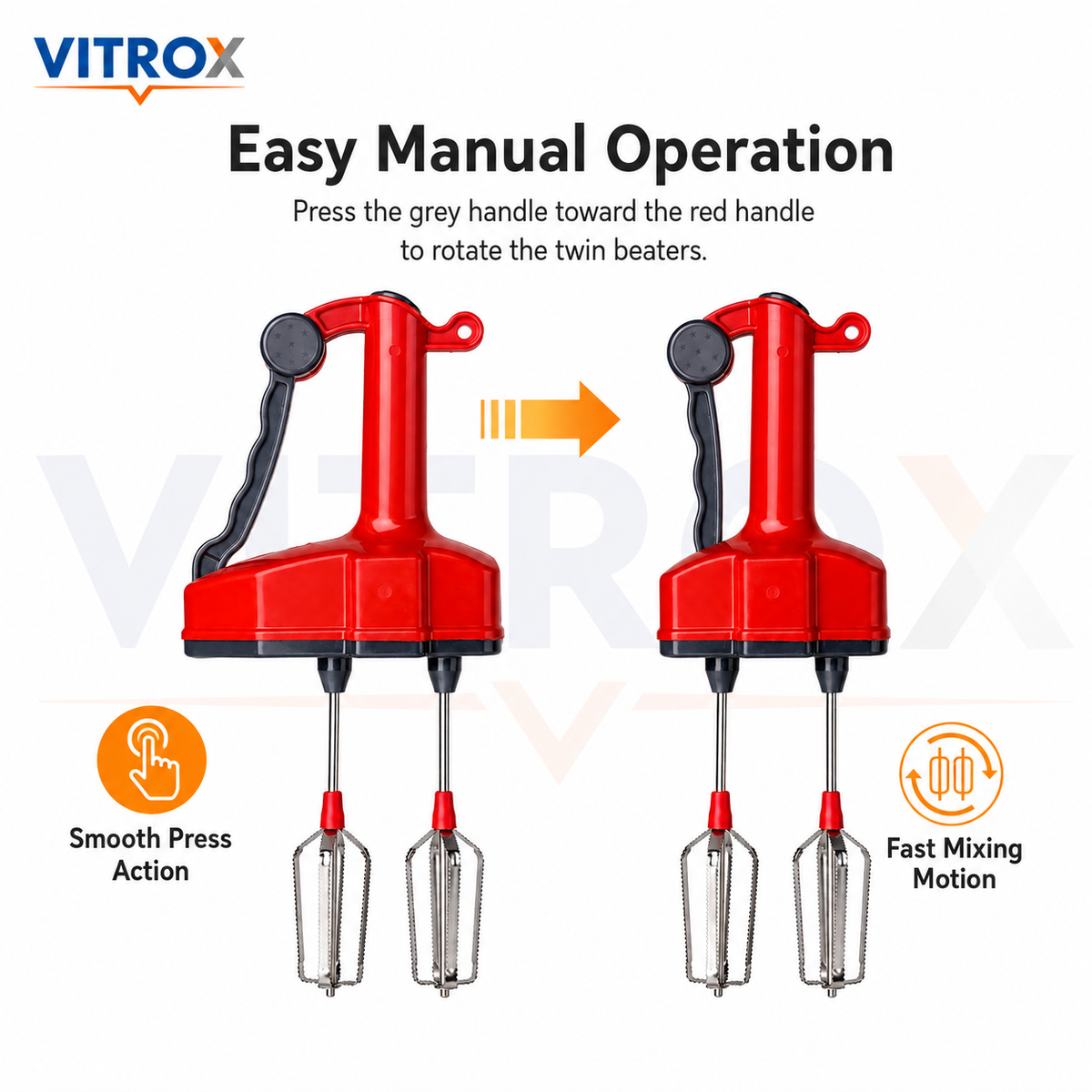 Jumbo Manual High Speed Blender