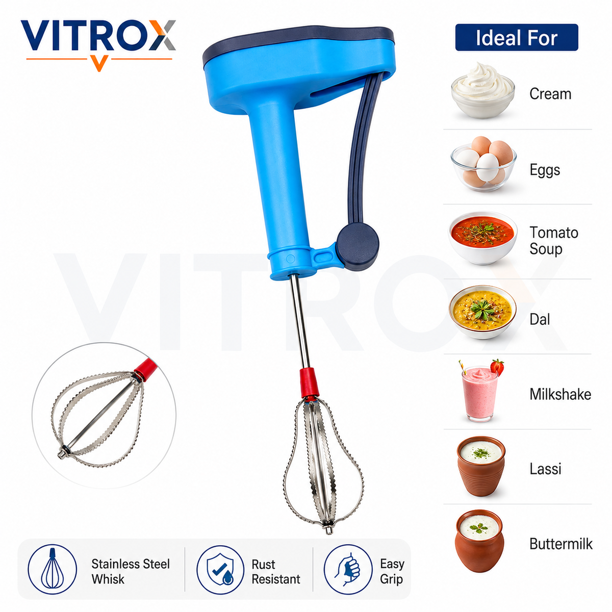 Manual Jumbo High Speed Hand Blender