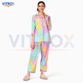 Women’s 2-Piece Cotton Blend Night Suit Set