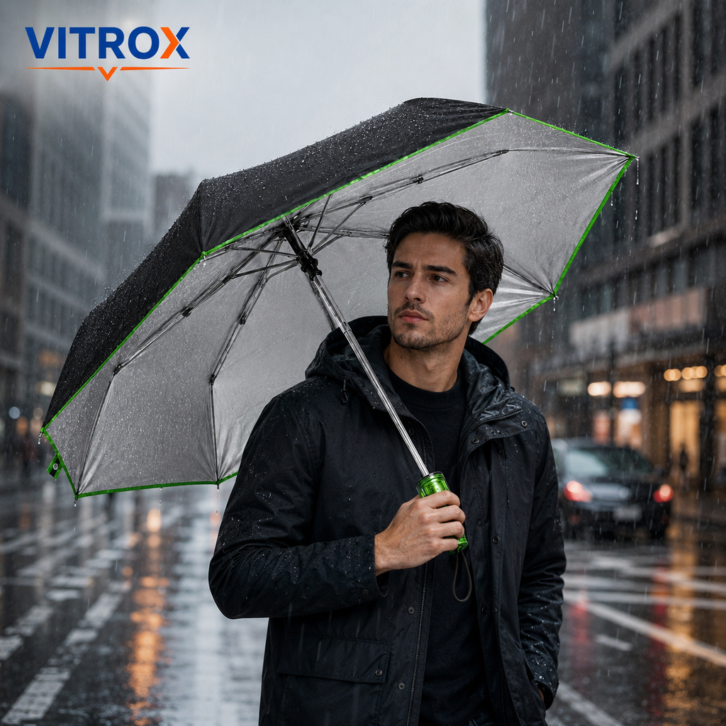 Compact Folding Umbrella