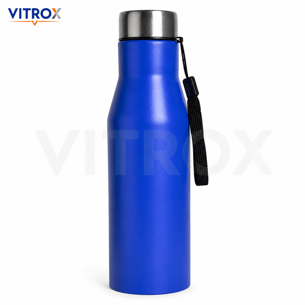 Reusable Water Bottle – Blue | Leak Proof | stainless steel | Food Grade | 11 Inch