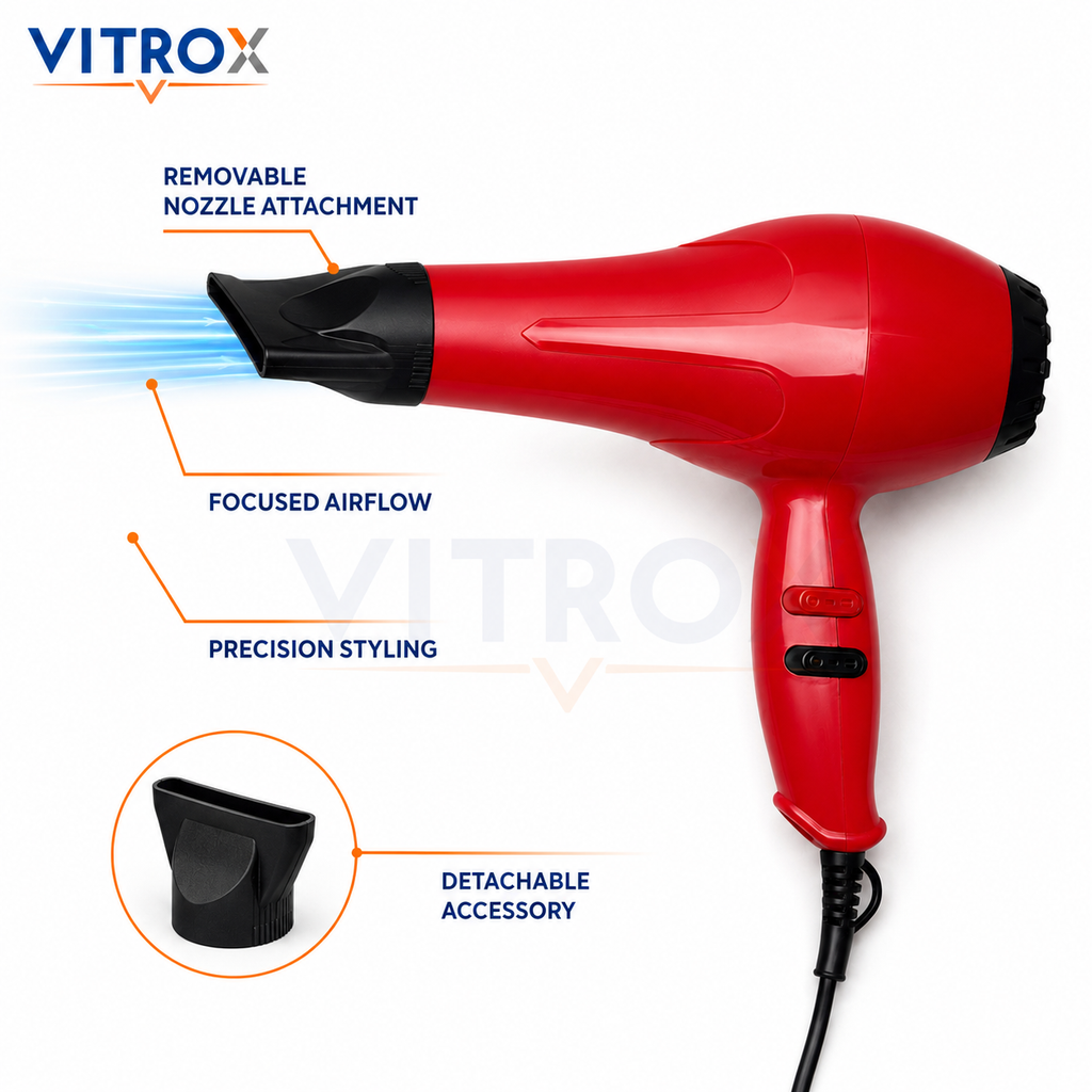 Professional Hair Dryer with Multiple Heat Settings