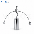 Vitrox Dynamic Balancing Instrument Metal Desk Decor Showpiece – Chrome Silver,