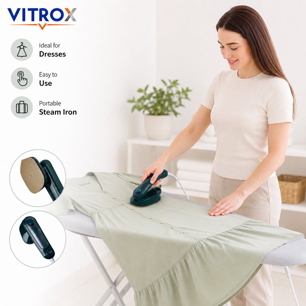Portable Handheld Steam Iron with Water Spray