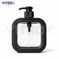 Vitrox 300ml Square Liquid Soap Dispenser Bottle