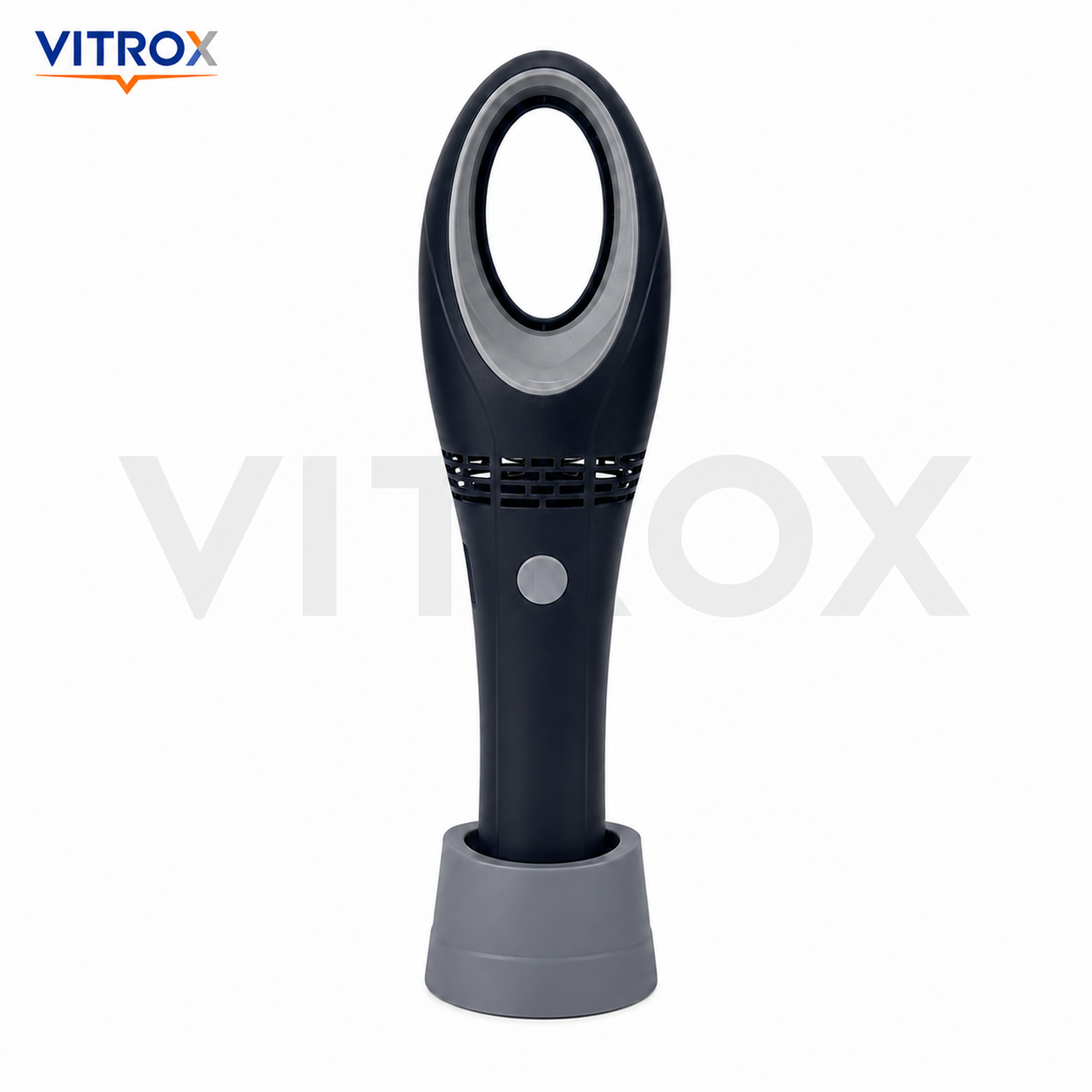 Vitrox Portable USB Rechargeable Bladeless Hand Fan – 3 Speed Modes