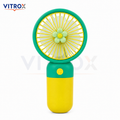 Mini USB Rechargeable Handheld Fan with Detachable Desktop Base