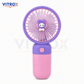 Mini USB Rechargeable Handheld Fan with Detachable Desktop Base