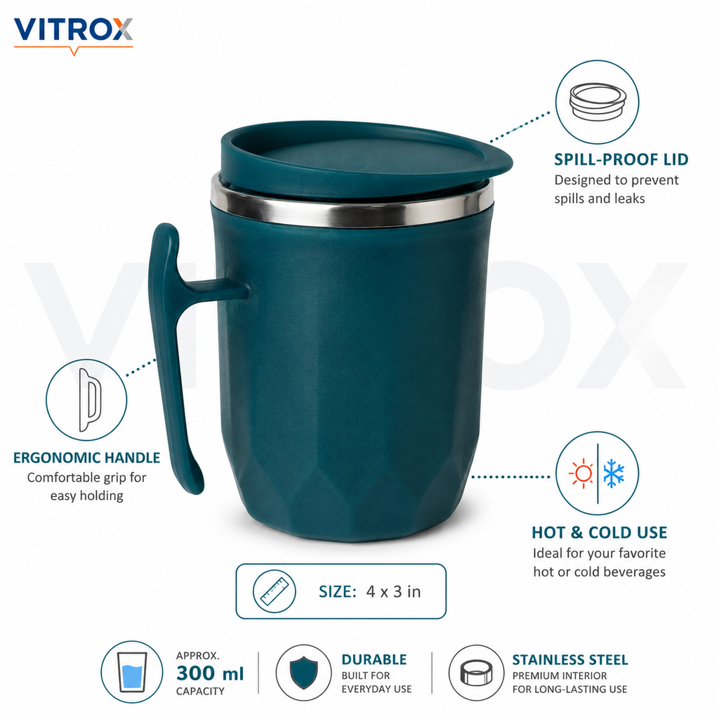 Hot & Cold Insulated Coffee Mug