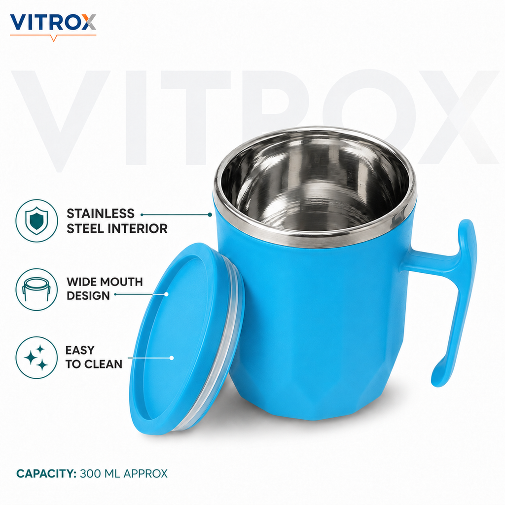 Hot & Cold Insulated Coffee Mug - 300ml