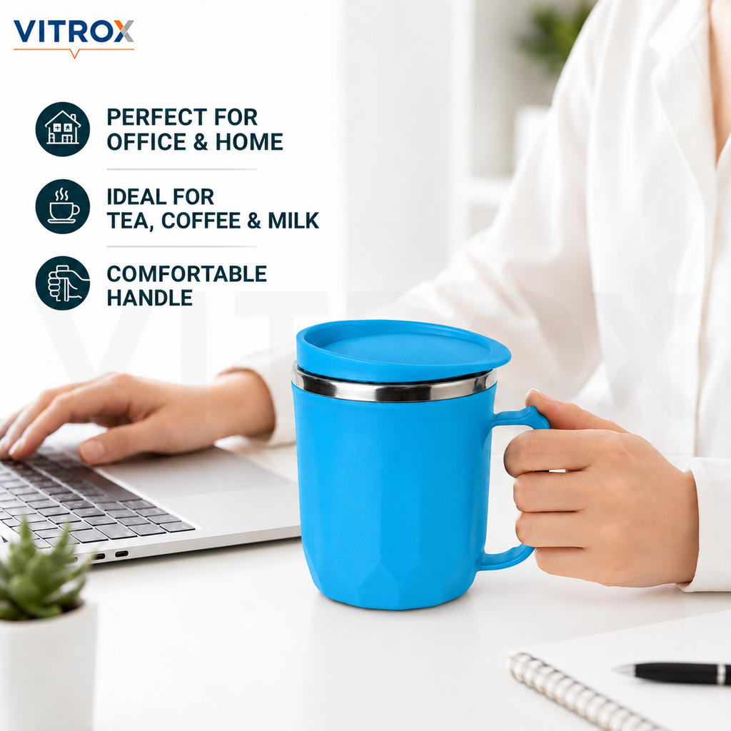 Hot & Cold Insulated Coffee Mug - 300ml