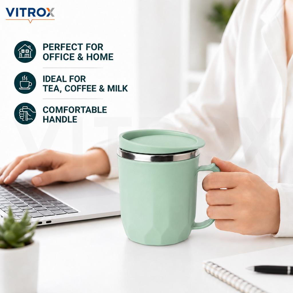 Hot & Cold Insulated Coffee Mug