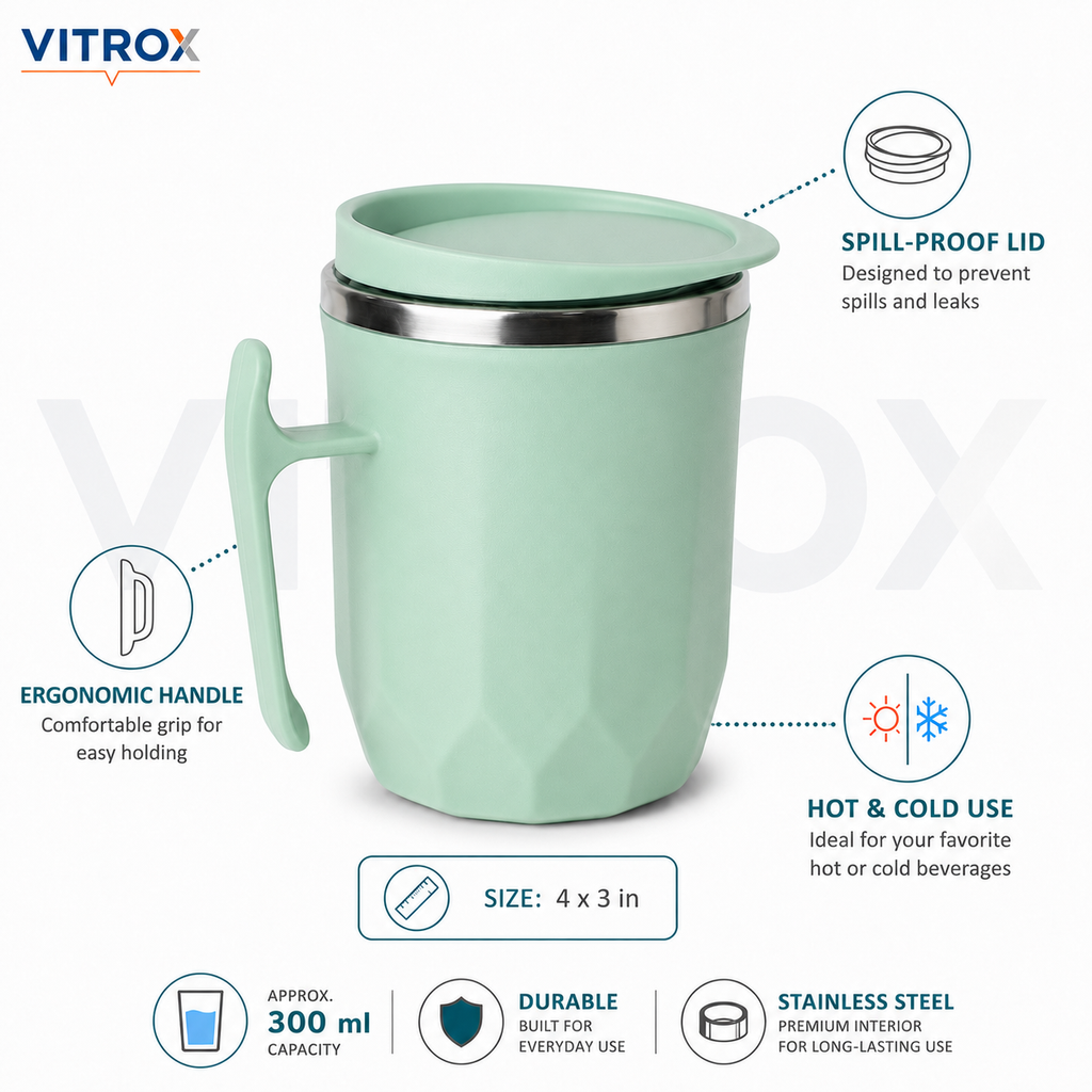 Hot & Cold Insulated Coffee Mug