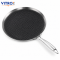 Tri-Ply Honeycomb Dosa Tawa 290 mm | Stainless Steel