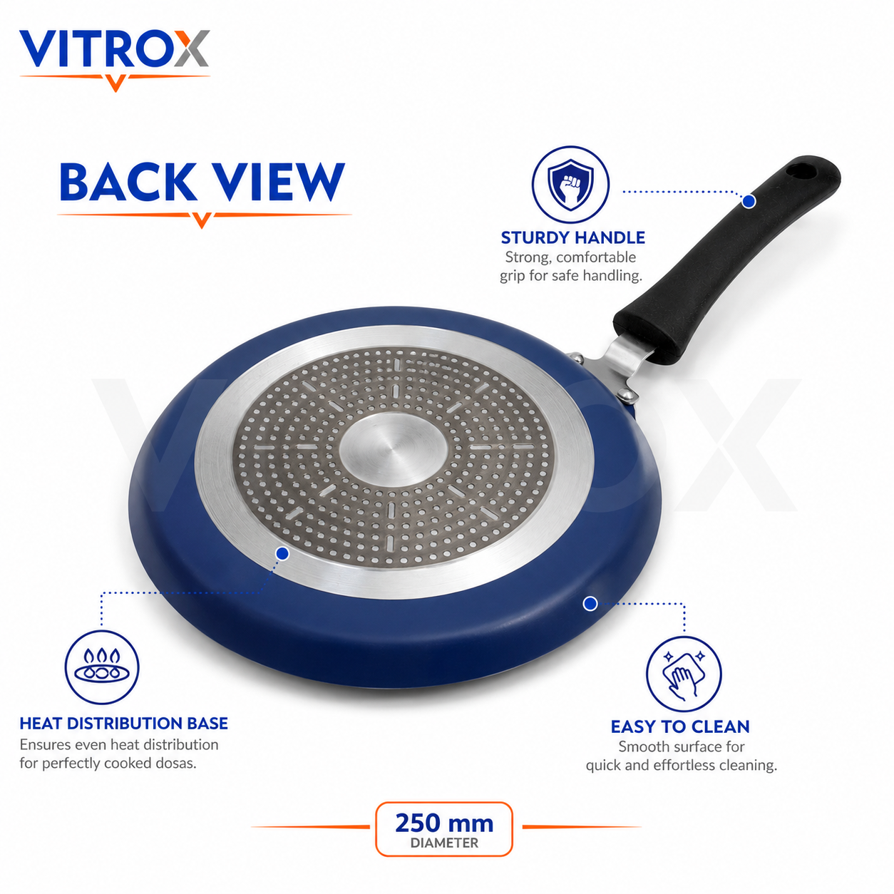 Non-Stick Dosa Tawa- 250mm